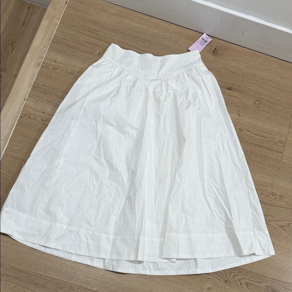 Target White Midi Skirt